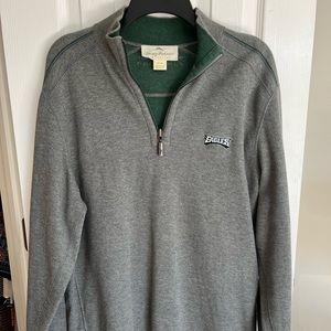 Eagles Half Zip Sweater